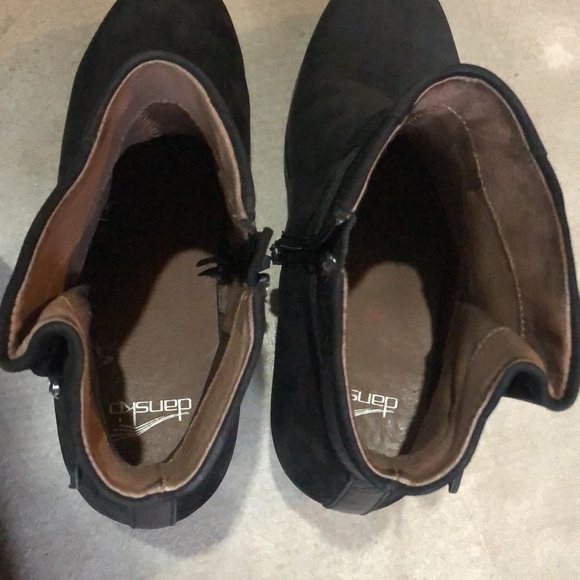 Dansko Black Suede Booties - Picture 9 of 13